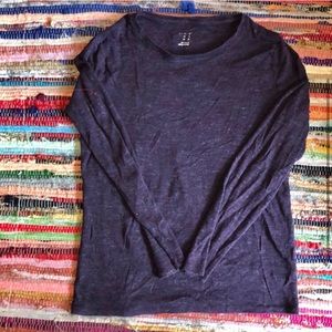 AND TARGET Long Sleeve PURPLE Tee XXL